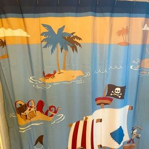 Circo Pirate Shower Curtain 72”x72”